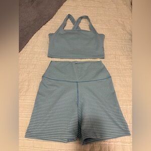 Nike Gingham Matching Set